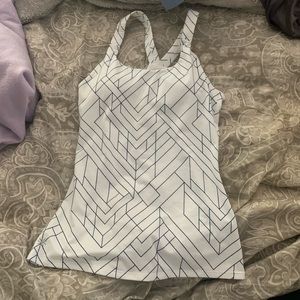 Athleta build in bra tank top OBO